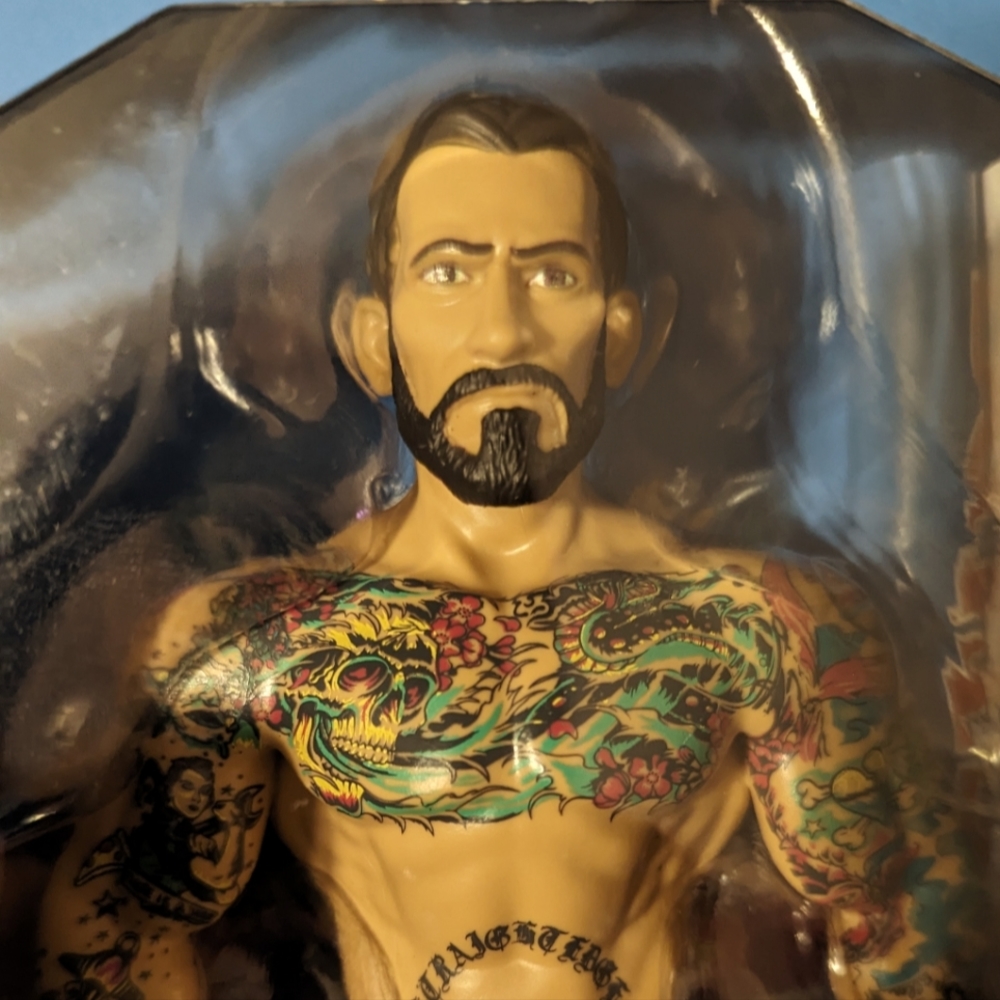 4  AEW Figures Rhodes , Darby Allin, CM Punk , Ljn Inspired - Picture 3 of 10